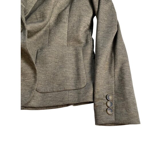 The Limited Blazer Womens L Brown Jacket Button Pockets Y2K Tweed Lined Preppy - Picture 12 of 14